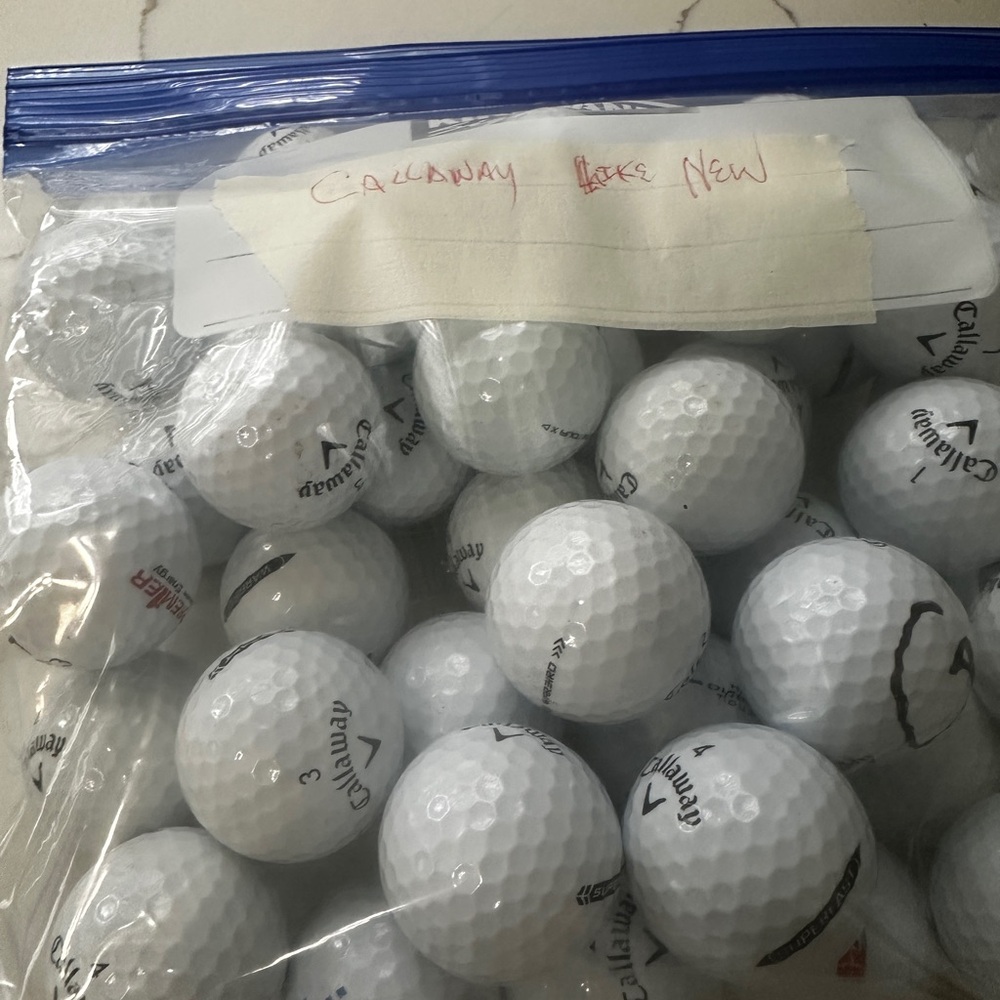 24 Callaway Premium White Golf Balls